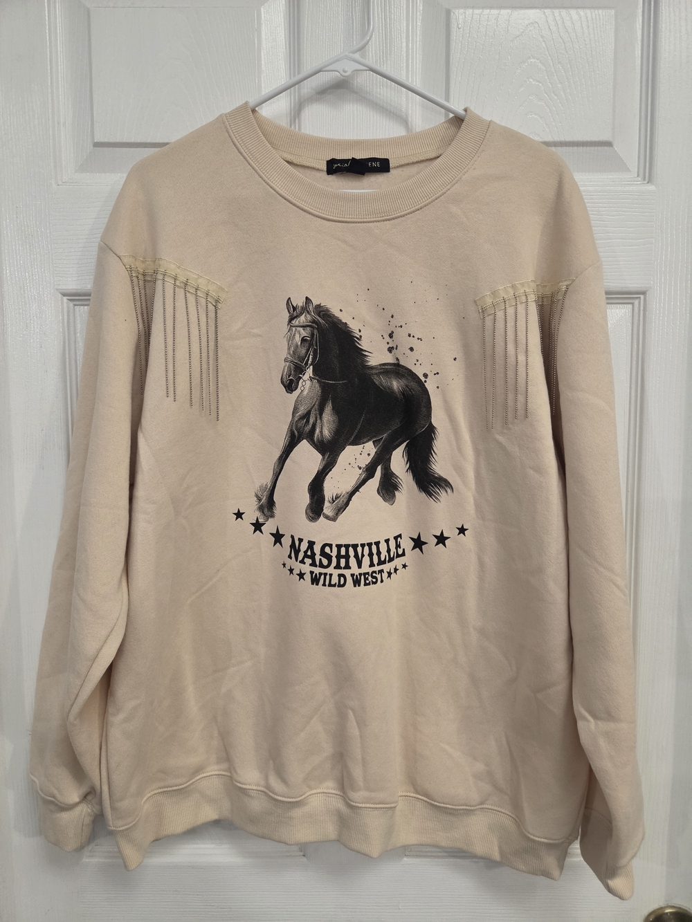 Nashville Fringe Sweatshirt - Wild West